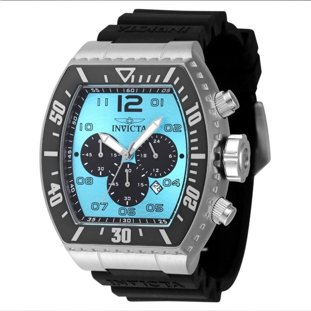 Invicta Pro Diver GMT Chronograph 51mm Turquoise Dial Men’s Watch BNWT
